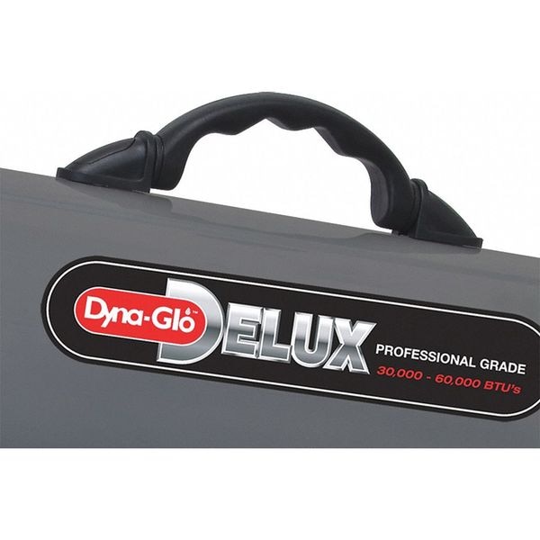 Dyna-Glo Portable Gas Torpedo Heater, Liquid Propane, Continuous Spark, 30,000 to 60,000 BtuH, 19 19/64 in L - RMC-FA60DGD