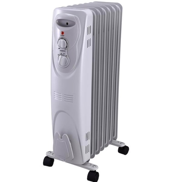 Perfect Aire Perfect Aire 5120 Btu/h 160 sq ft Oil Filled Electric Heater - 1PHL25M