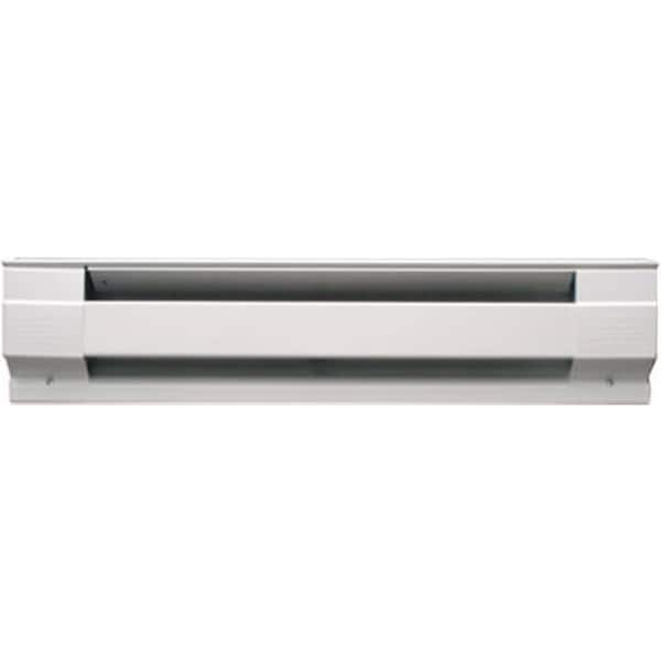 Homecare Products 09956 4 x 72.3 in. 240V White Baseboard Hardwire Electric Zone Heater - HO1630153
