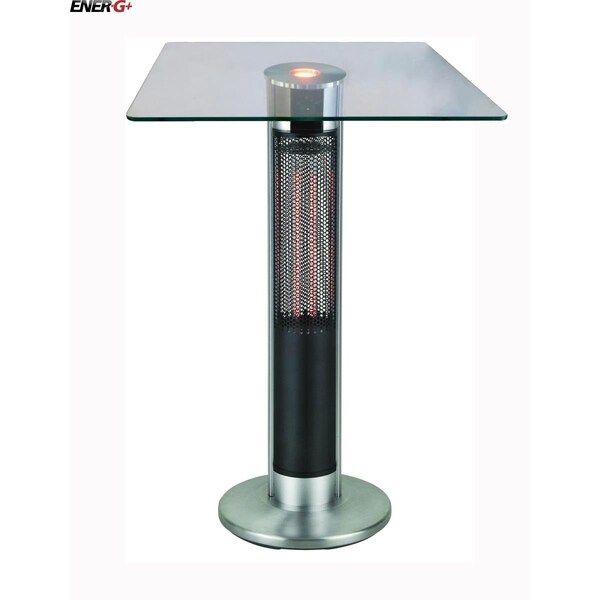 Gongs Infrared Electric Outdoor Heater - Bistro Table with LED - GO3486271