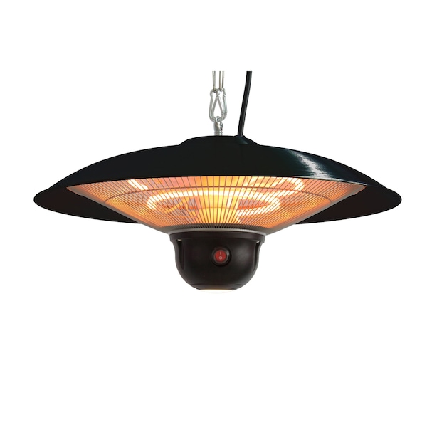 Energ+ EnerG+ Infrared Electric Outdoor Heater - Hanging with LED & Remote - HEA-21522 BLACK