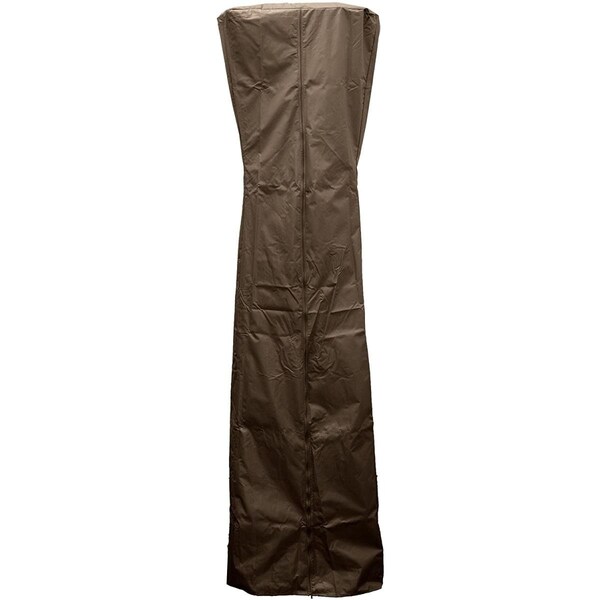 Gardencontrol Heavy Duty Waterproof Triangle Glass Tube Heater Cover, Mocha - GA1692053