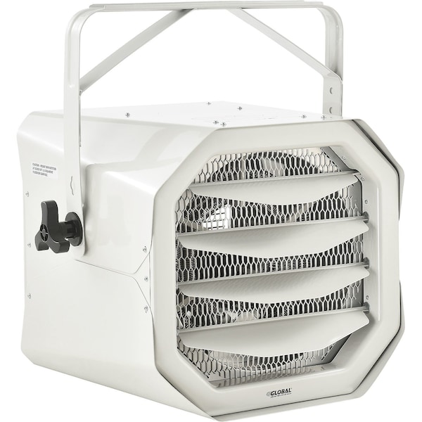 Global Industrial Fan Forced Electric Unit Heater, 1 or 3 Phase, 240V, 10kW, 16-1/16 in H, 18-1/8 in W - 246102
