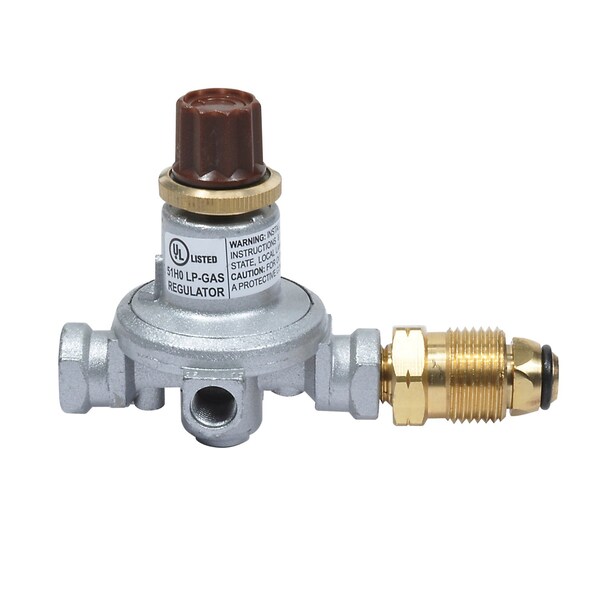 Mr. Heater Mr. Heater 1/4 in. D Brass High Pressure Regulator - F273719