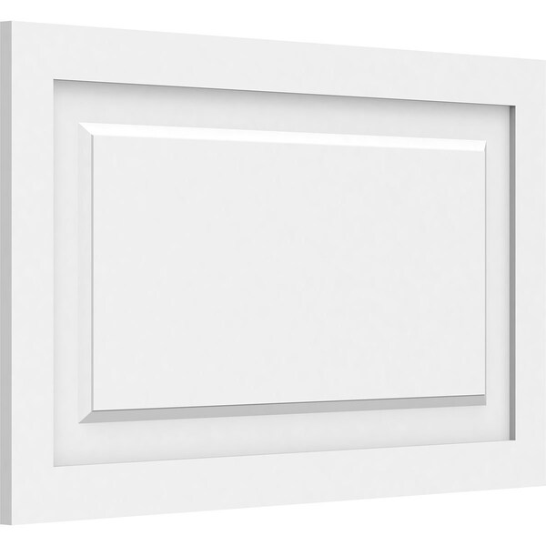 Ekena Millwork Harrison Raised Panel Decorative Wall Panel, 30"W x 18"H x 5/8"P - WALP30X18X062HAR