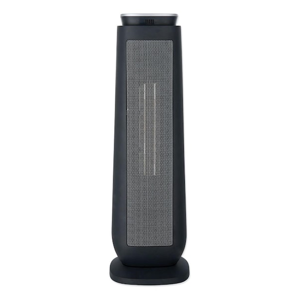 Caracteristicas Atractivas ALE 120V 12.5A 900 & 1500 watt Ceramic Heater Tower with Remote Control, Black - CA1929936