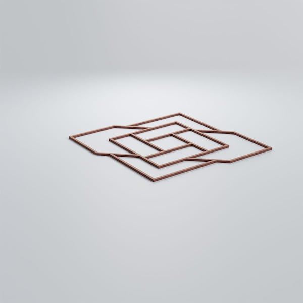 Ekena Millwork Large Loveland Decorative Fretwork Wood Wall Panels, Wood (Paint Grade), 23 3/8"W x 23 3/8"H x 3/8"T - WALW24X24X0375LLDMF