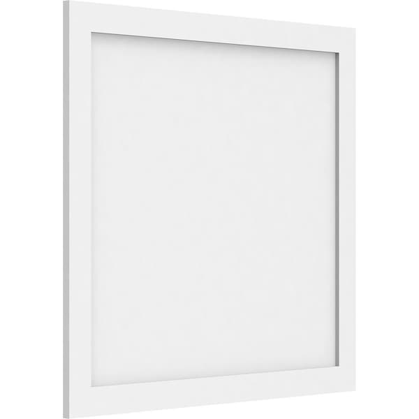 Ekena Millwork Cornell Flat Panel Decorative Wall Panel, 30"W x 28"H x 5/8"P - WALP30X28X062CNL