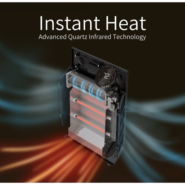 Heatstorm Heat Storm 1000 Watt Infrared Wall Mount Electric Heater - HS-1000-WX