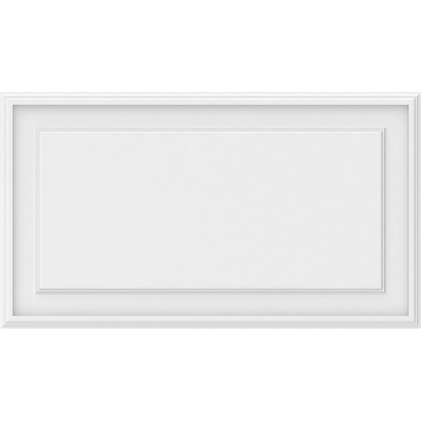Ekena Millwork Legacy Raised Panel Decorative Wall Panel, 32"W x 18"H x 5/8"P - WALP32X18X062LEG