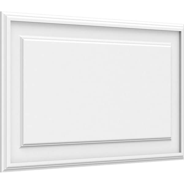 Ekena Millwork Legacy Raised Panel Decorative Wall Panel, 32"W x 18"H x 5/8"P - WALP32X18X062LEG