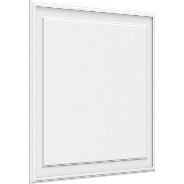 Ekena Millwork Legacy Raised Panel Decorative Wall Panel, 34"W x 32"H x 5/8"P - WALP34X32X062LEG