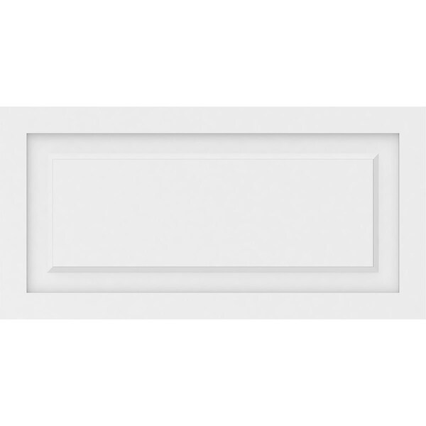 Ekena Millwork Harrison Raised Panel Decorative Wall Panel, 32"W x 16"H x 5/8"P - WALP32X16X062HAR