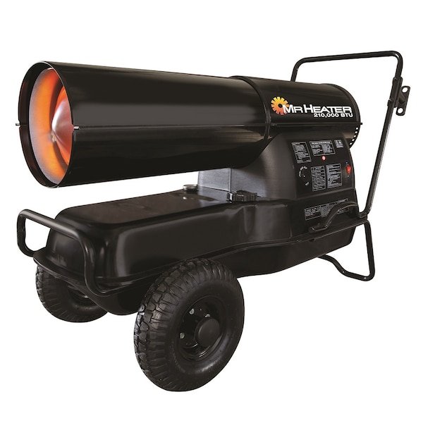 Mr. Heater Forced Air Heater, Kerosene, 210000 BtuH - MH210KTR
