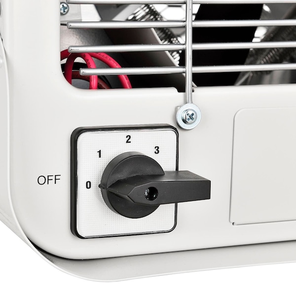 Global Industrial Fan Forced Garage Electric Unit Heater, 208/240V, 5,000W, 17-1/2 in H, 18-15/16 in W - 653577