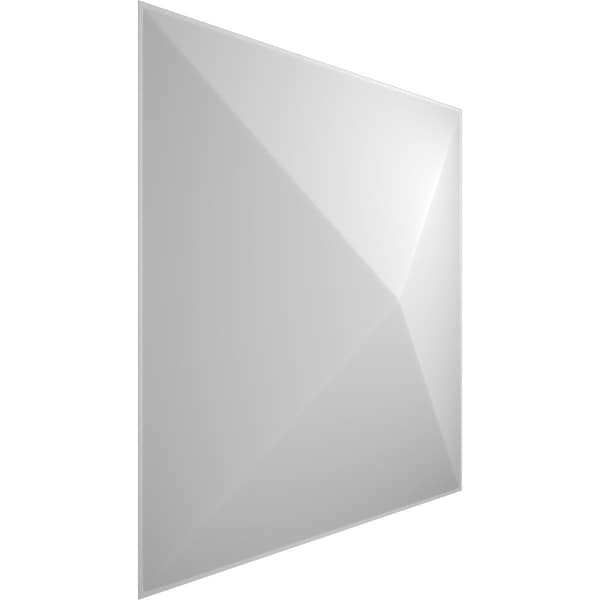 Ekena Millwork 11 7/8in. W x 11 7/8in. H Sellek EnduraWall Decor 3D Wall Panel Covers, Total 11.75 Sq. Ft., 12PK - WP12X12SKWH-CASE-12