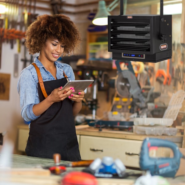 Dyna-Glo Dual Heat Electric Garage Heater, 7500W - EG7500DH