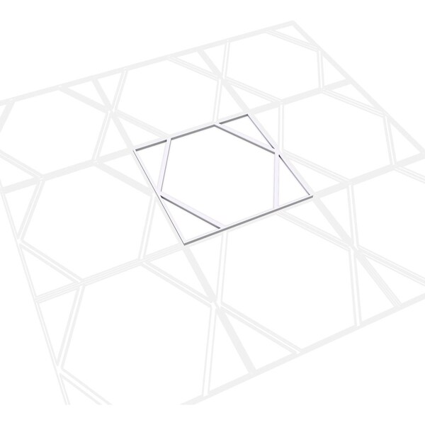 Ekena Millwork Medium Fraser Decorative Fretwork Wall Panels in Architectural Grde PVC, 15 3/8"W x 15 3/8"H x 3/8"T - WALP16X16FSR