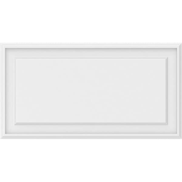 Ekena Millwork Legacy Raised Panel Decorative Wall Panel, 34"W x 18"H x 5/8"P - WALP34X18X062LEG