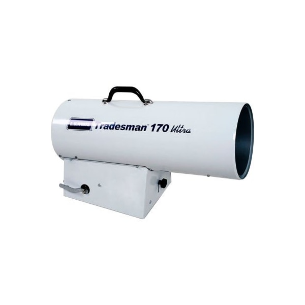 L.B. White L.B. White Portable Forced Air Gas Heater, W/ Self Diagnostic Light, 120V, 170000 BTU - TRADESMAN 170N ULTRA