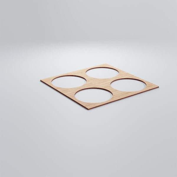 Ekena Millwork Large Wembley Decorative Fretwork Wood Wall Panels, Alder, 23 3/8"W x 23 3/8"H x 3/8"T - WALW24X24X0375WEMAL