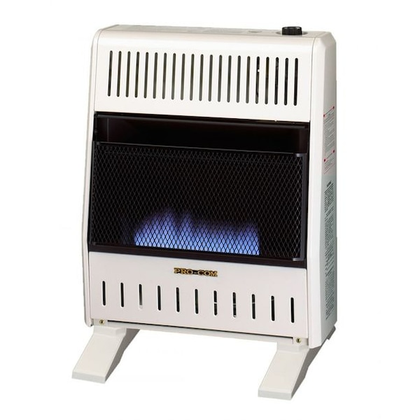 Procom Dual Fuel Ventless Blue Flame Gas Space Heater With Blower And - MNSD200TBA-BB