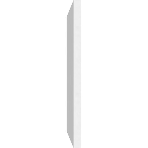 Ekena Millwork Harrison Raised Panel Decorative Wall Panel, 28"W x 12"H x 5/8"P - WALP28X12X062HAR