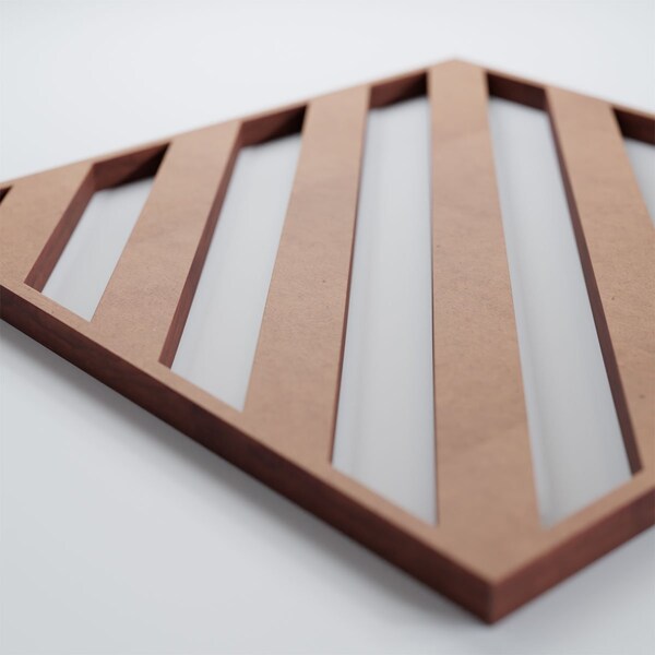 Ekena Millwork Extra Small Rothwell Decorative Fretwork Wood Wall Panels, Wood, 7 3/8"W x 7 3/8"H x 3/8"T - WALW08X08X0375RTWMF