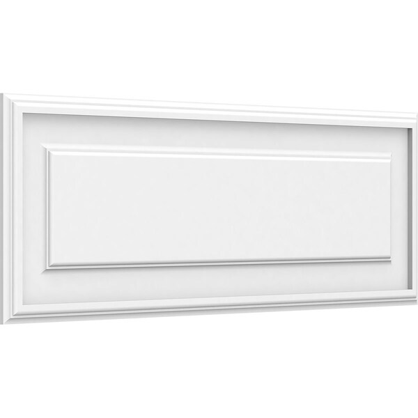 Ekena Millwork Legacy Raised Panel Decorative Wall Panel, 34"W x 12"H x 5/8"P - WALP34X12X062LEG
