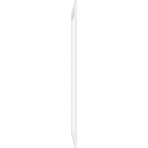 Ekena Millwork Prescott Decorative Wall Panel (Two-Piece), 38"W x 32"H x 3/8"P - WALP38X32X037PRE