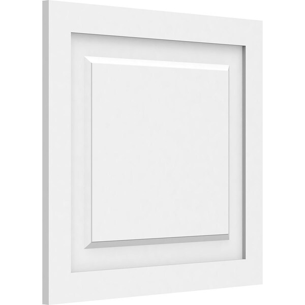Ekena Millwork Harrison Raised Panel Decorative Wall Panel, 22"W x 20"H x 5/8"P - WALP22X20X062HAR