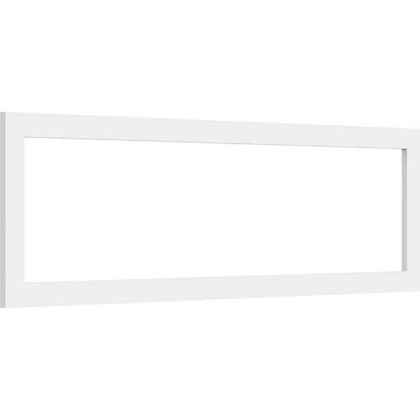 Ekena Millwork Prescott Decorative Wall Panel (Two-Piece), 40"W x 12"H x 3/8"P - WALP40X12X037PRE