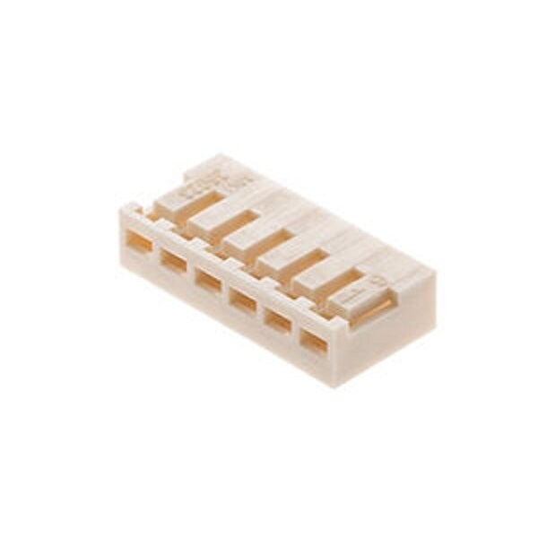 Conector de placa Molex, 14 contactos, 1 fila, hembra, recto, paso de 0.079 pulgadas, terminal de engaste - 350230014