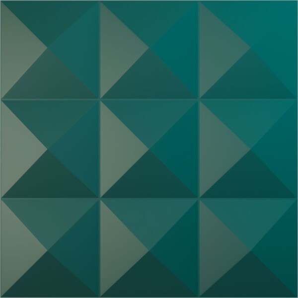 Ekena Millwork 19 5/8in. W x 19 5/8in. H Benson EnduraWall Decorative 3D Wall Panel Covers 2.67 Sq. Ft. - WP20X20BEGLN