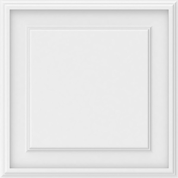 Ekena Millwork Legacy Raised Panel Decorative Wall Panel, 18"W x 18"H x 5/8"P - WALP18X18X062LEG