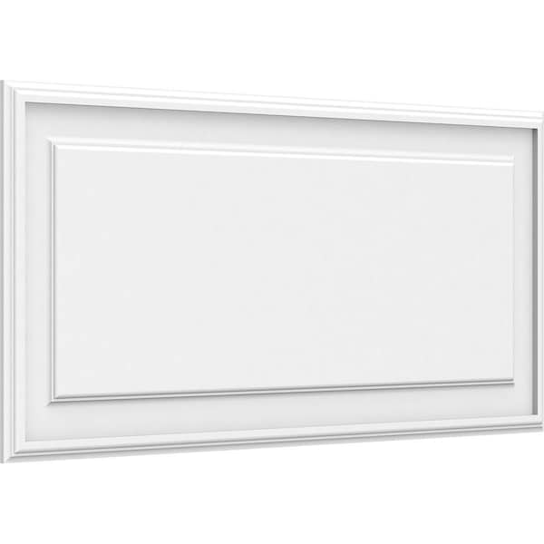 Ekena Millwork Legacy Raised Panel Decorative Wall Panel, 40"W x 18"H x 5/8"P - WALP40X18X062LEG