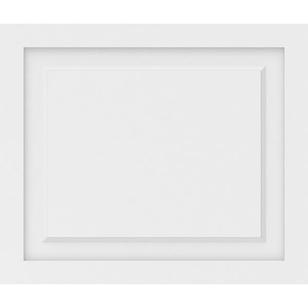 Ekena Millwork Harrison Raised Panel Decorative Wall Panel, 26"W x 22"H x 5/8"P - WALP26X22X062HAR