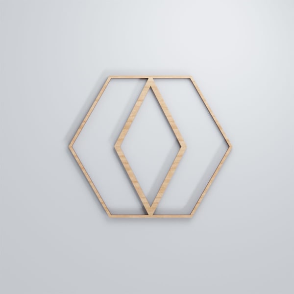 Ekena Millwork Small Hillrose Decorative Fretwork Wood Wall Panels, Alder, 11 3/8"W x 11 3/8"H x 3/8"T - WALW12X12X0375HREAL