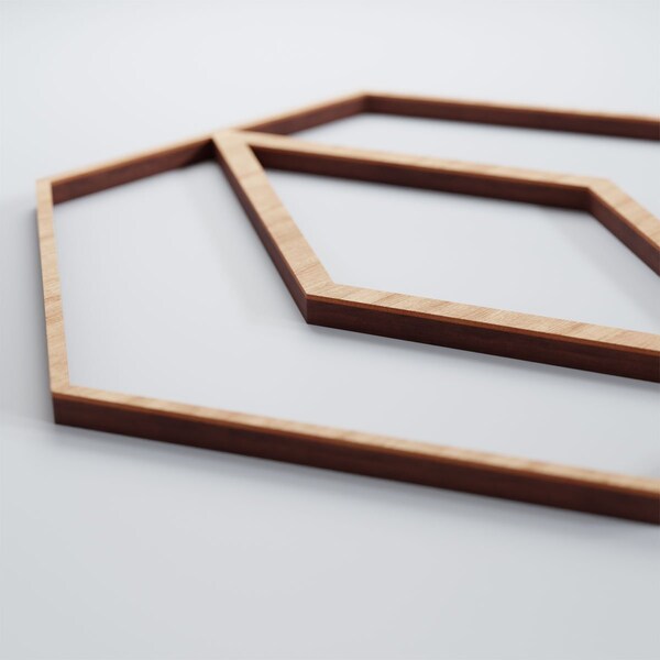 Ekena Millwork Small Hillrose Decorative Fretwork Wood Wall Panels, Alder, 11 3/8"W x 11 3/8"H x 3/8"T - WALW12X12X0375HREAL