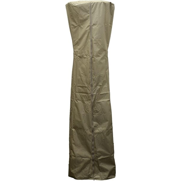 Gardencontrol Heavy Duty Waterproof Triangle Glass Tube Heater Cover, Tan - GA1687362
