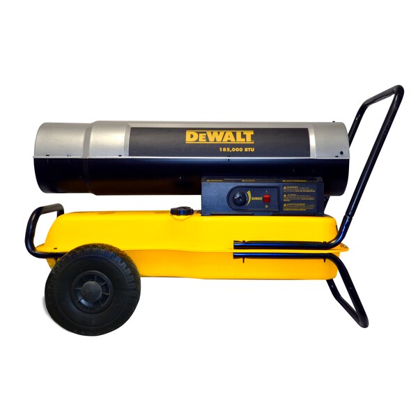 Dewalt Forced Air Heater, Kerosene, 185000 BtuH - DXH185KT