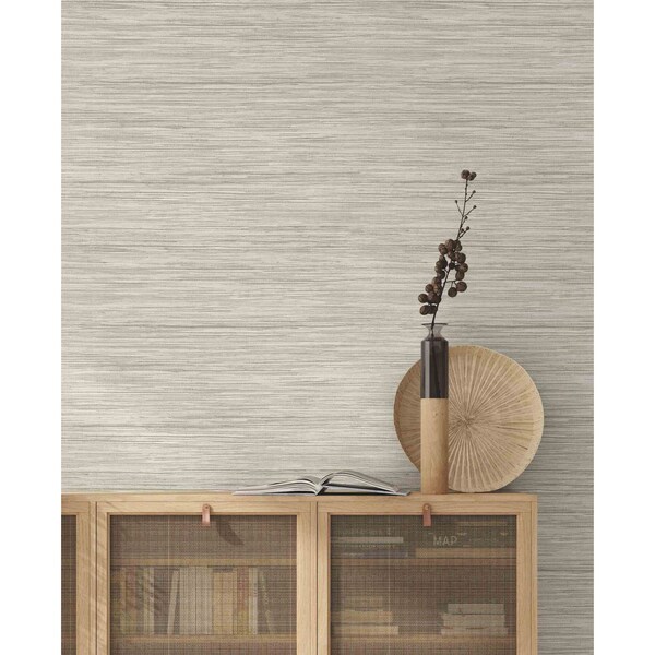 York Wallcoverings Bahiagrass Beige Wallpaper - CV4416