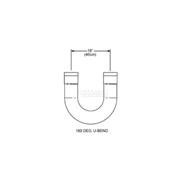 Sunstar Heating Products SunStar U Bend Package For U Shaped Infrared Tube Heaters - 43208020