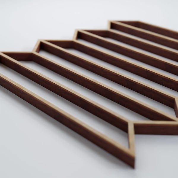 Ekena Millwork Extra Small Conroe Decorative Fretwork Wood Wall Panels, Birch, 7 3/8"W x 7 3/8"H x 3/8"T - WALW08X08X0375CREBI