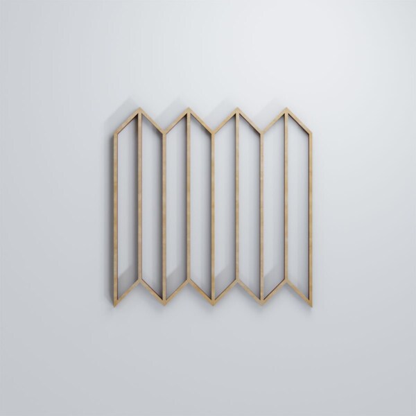 Ekena Millwork Extra Small Conroe Decorative Fretwork Wood Wall Panels, Birch, 7 3/8"W x 7 3/8"H x 3/8"T - WALW08X08X0375CREBI