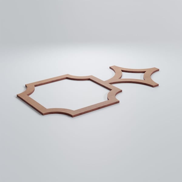 Ekena Millwork Medium Anderson Decorative Fretwork Wood Wall Panels, Wood (Paint Grde), 27 7/8"W x 15 3/8"H x 3/8"T - WALW16X16X0375ANDMF