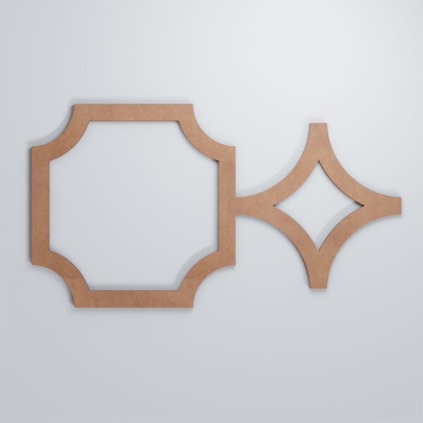 Ekena Millwork Medium Anderson Decorative Fretwork Wood Wall Panels, Wood (Paint Grde), 27 7/8"W x 15 3/8"H x 3/8"T - WALW16X16X0375ANDMF