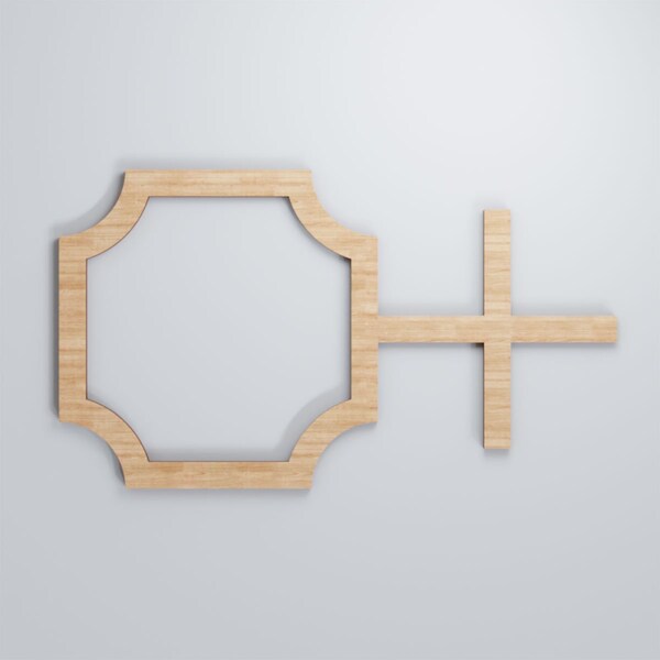 Ekena Millwork Small Bradley Decorative Fretwork Wood Wall Panels, Alder, 19 7/8"W x 11 3/8"H x 3/8"T - WALW12X12X0375BRDAL