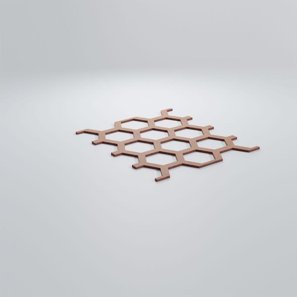 Ekena Millwork Large Westmore Decorative Fretwork Wood Wall Panels, Wood (Paint Grade), 15 1/2"W x 23 3/8"H x 3/8"T - WALW24X24X0375WSTMF