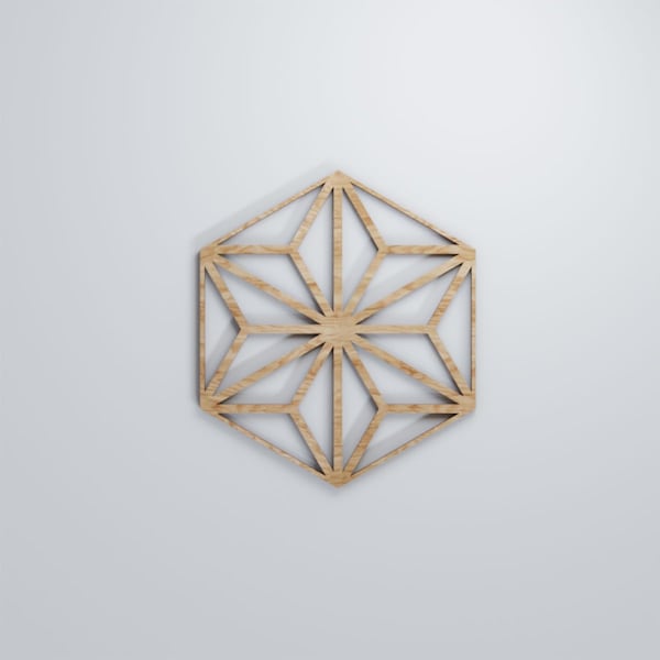 Ekena Millwork Small Hampton Decorative Fretwork Wood Wall Panels, Red Oak, 11 3/8"W x 13 1/8"H x 3/8"T - WALW12X12X0375HMPRO
